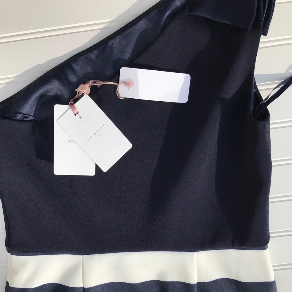 New Ted Baker One Shoulder Dress - Picture 6 of 8